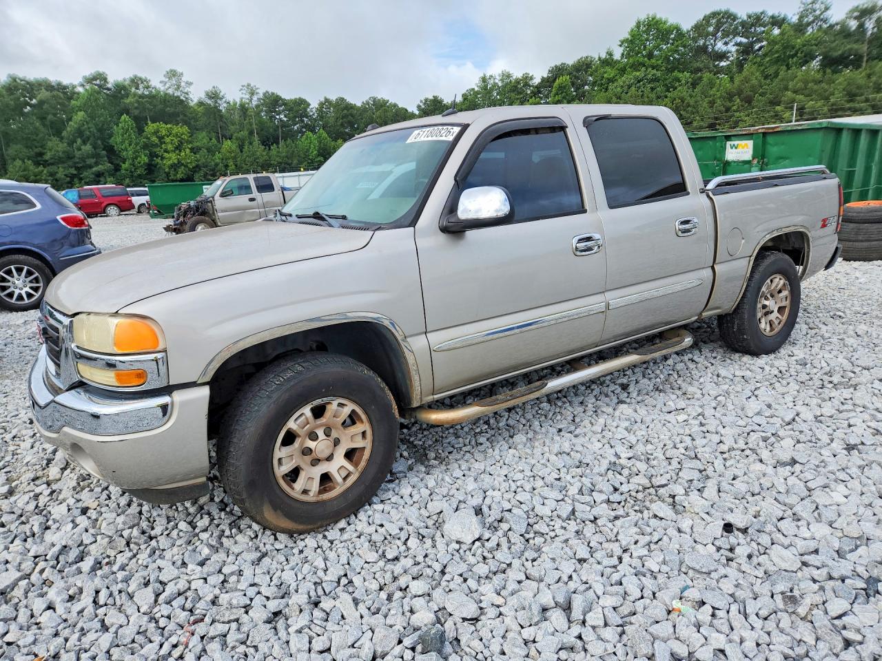 2005 Gmc New Sierra K1500 Tan vin: 2GTEK13T551303122