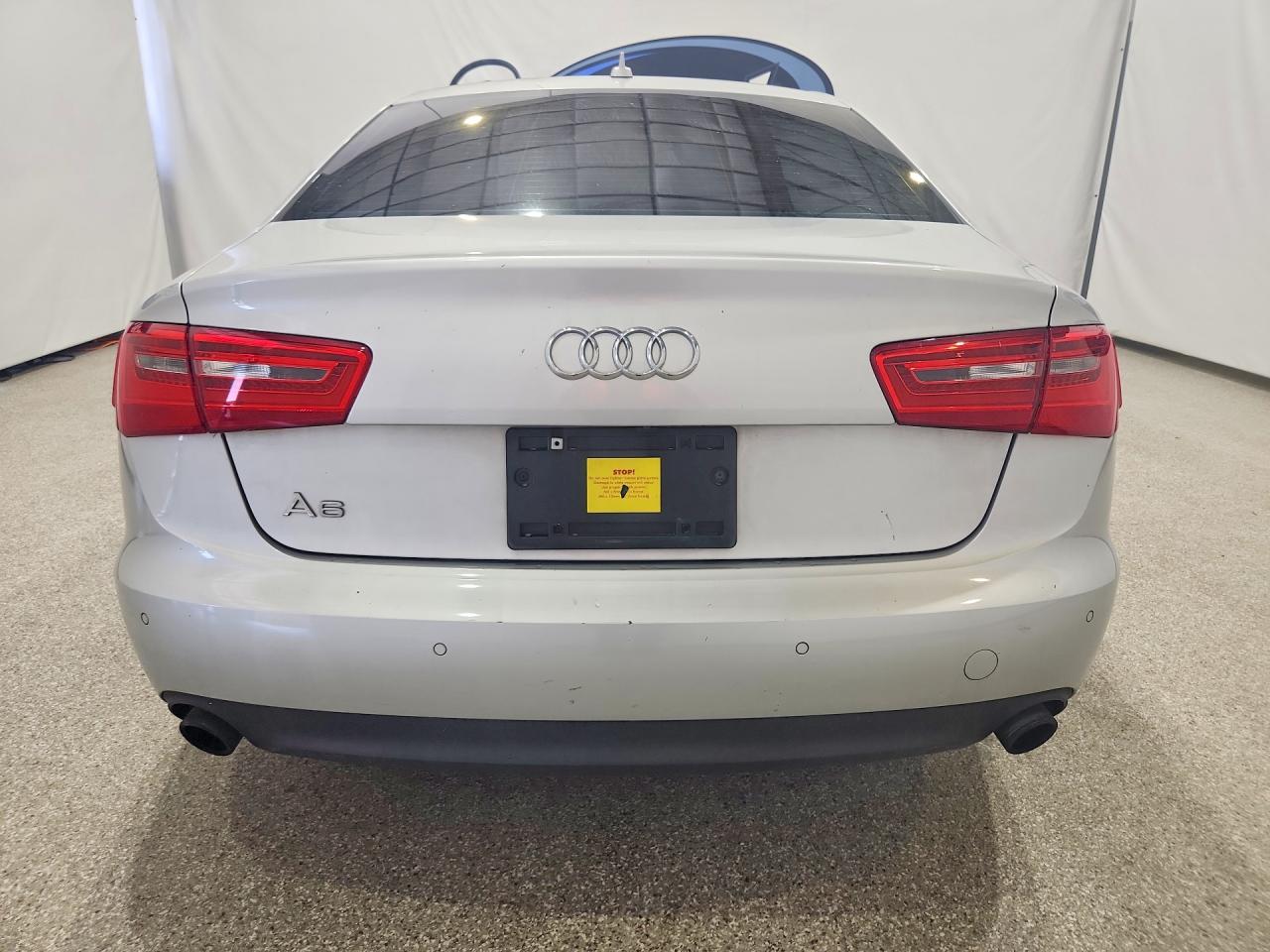 2014 Audi A6 Premium Plus Silver vin: WAUGFAFC8EN069451