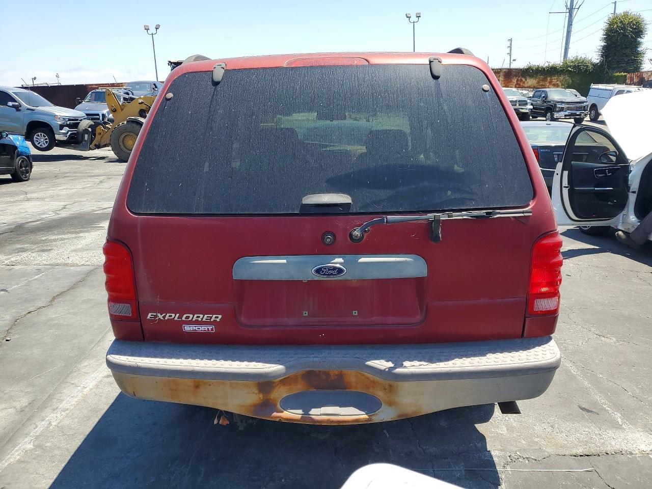 2001 Ford Explorer Sport Красный vin: 1FMYU60E51UA60755