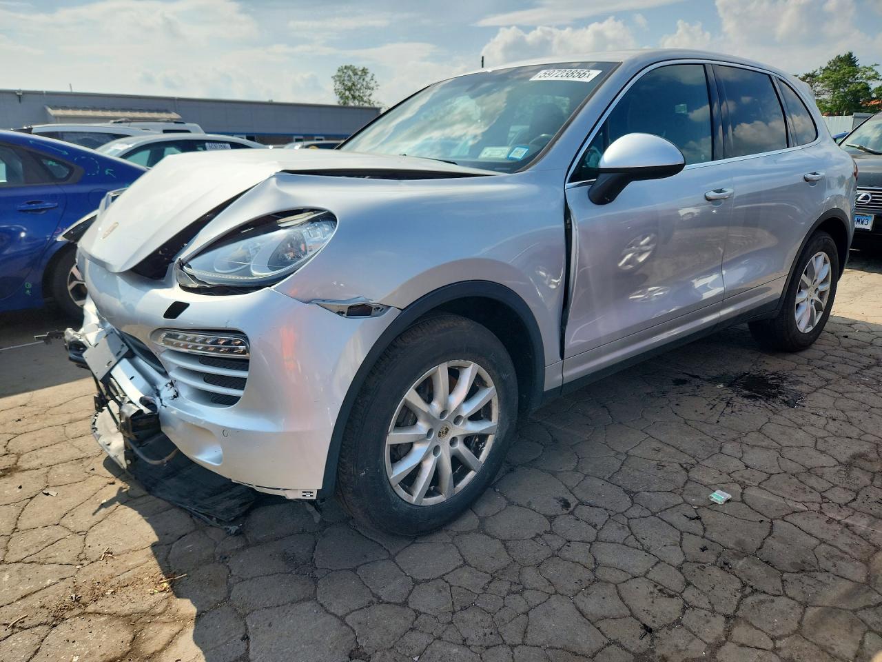 2012 Porsche Cayenne Gray vin: WP1AA2A25CLA08612