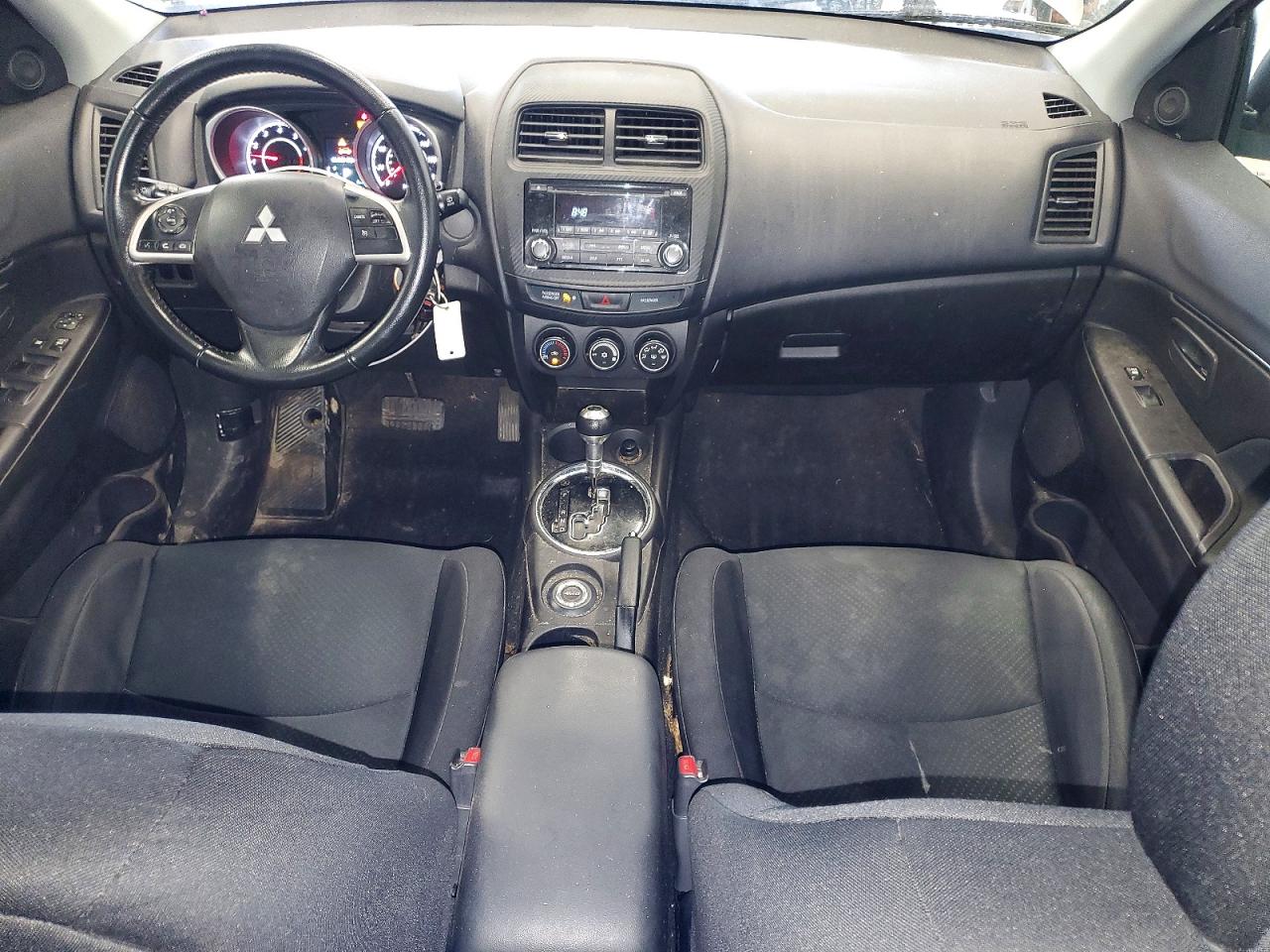 2015 Mitsubishi Outlander Sport Es Gray vin: 4A4AR3AU1FE013146