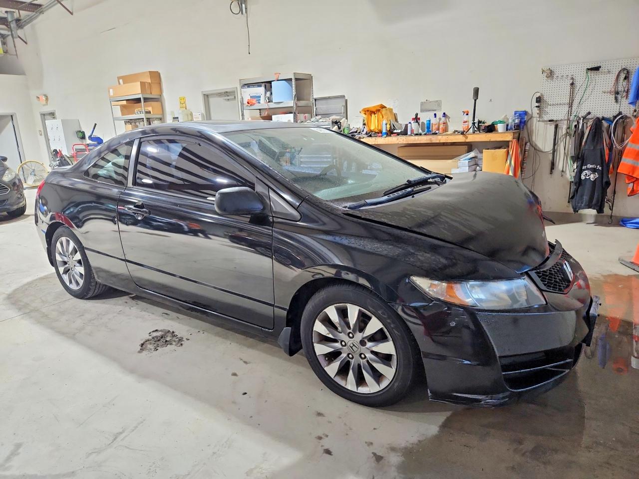 2009 Honda Civic Ex Black vin: 2HGFG12849H501353