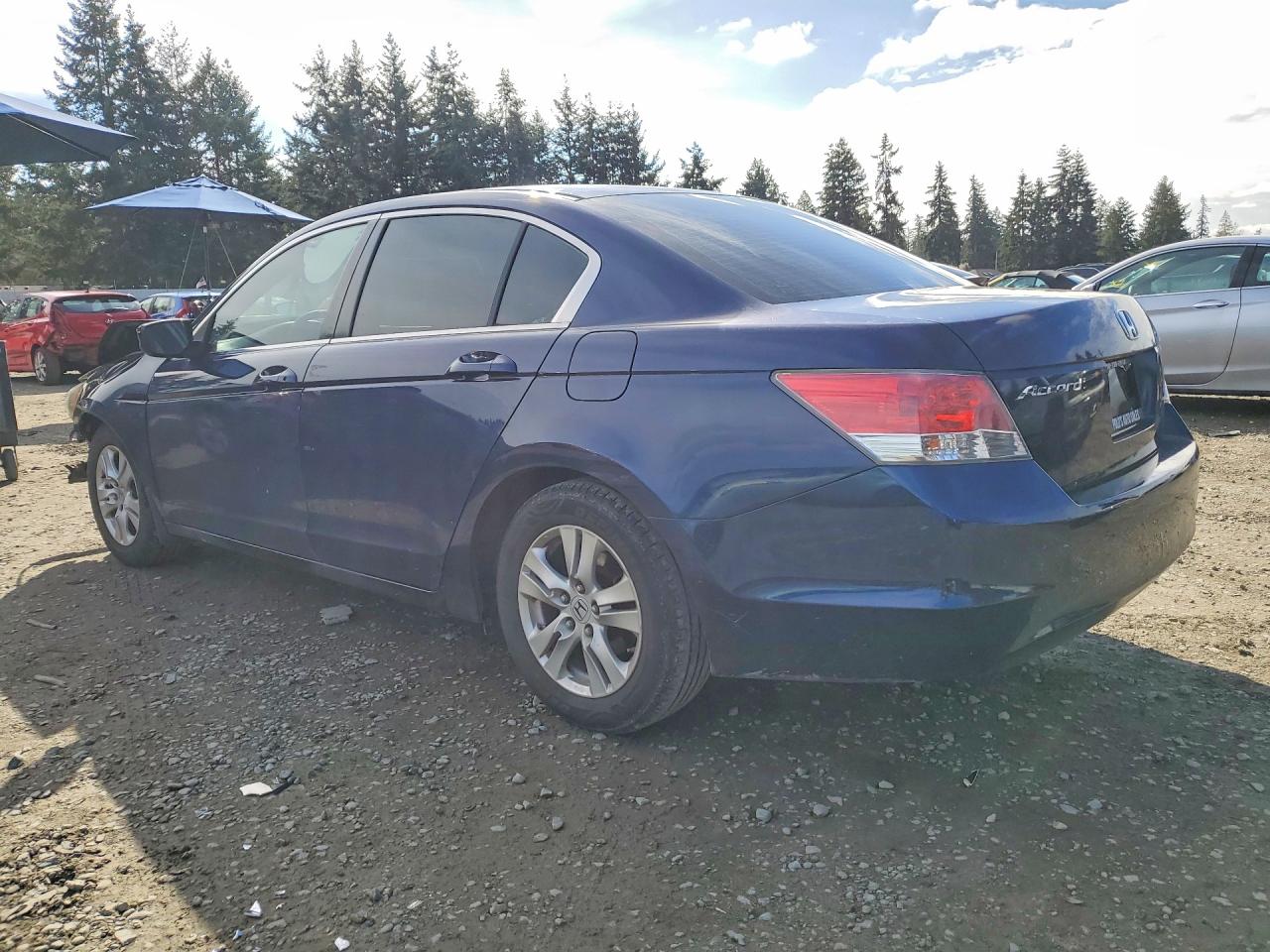 2008 Honda Accord Lxp Blue vin: JHMCP26468C067242