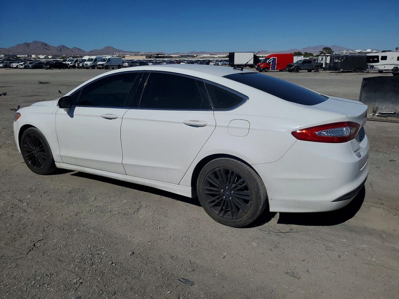 2014 Ford Fusion Se White vin: 1FA6P0HD1E5398896