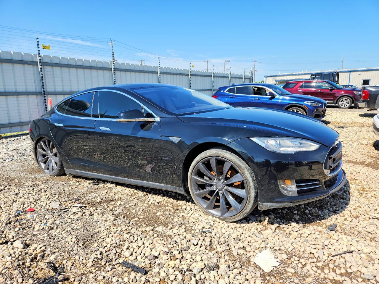 2013 Tesla Model S Black vin: 5YJSA1BG5DFP03896