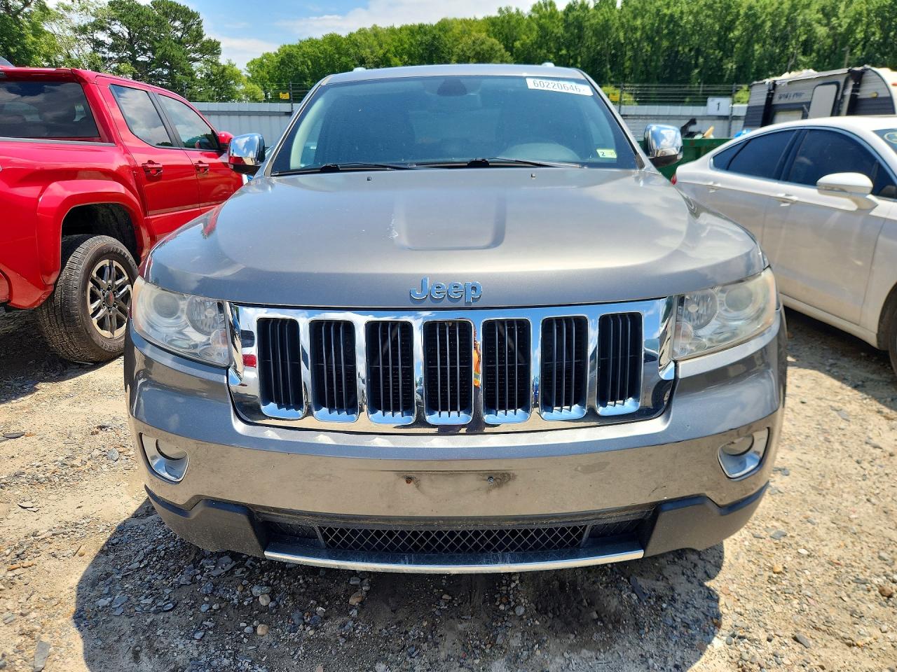 2012 Jeep Grand Cherokee Limited Серый vin: 1C4RJFBT4CC222249