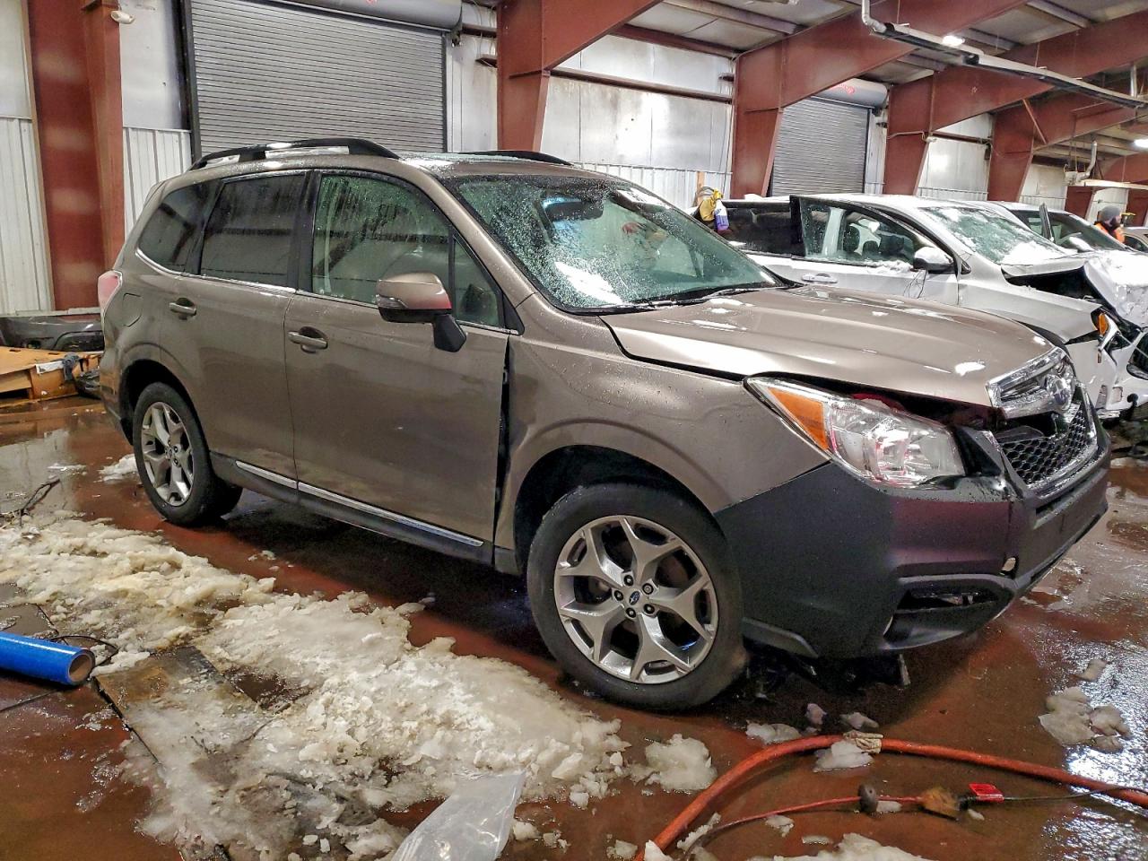2017 Subaru Forester 2.5i Touring Brown vin: JF2SJAWC6HH512082