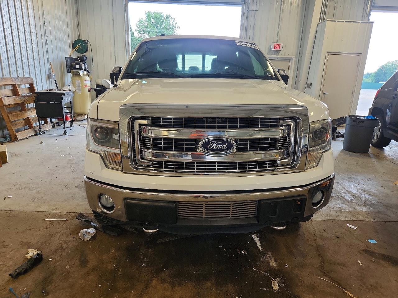 2014 Ford F150 Supercrew Белый vin: 1FTFW1ET7EFB69308