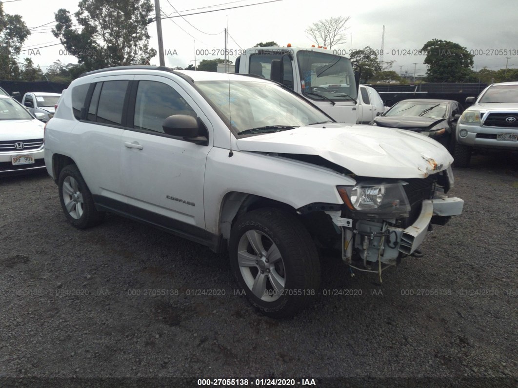 2016 Jeep Compass Sport vin: 1C4NJDBB3GD752822