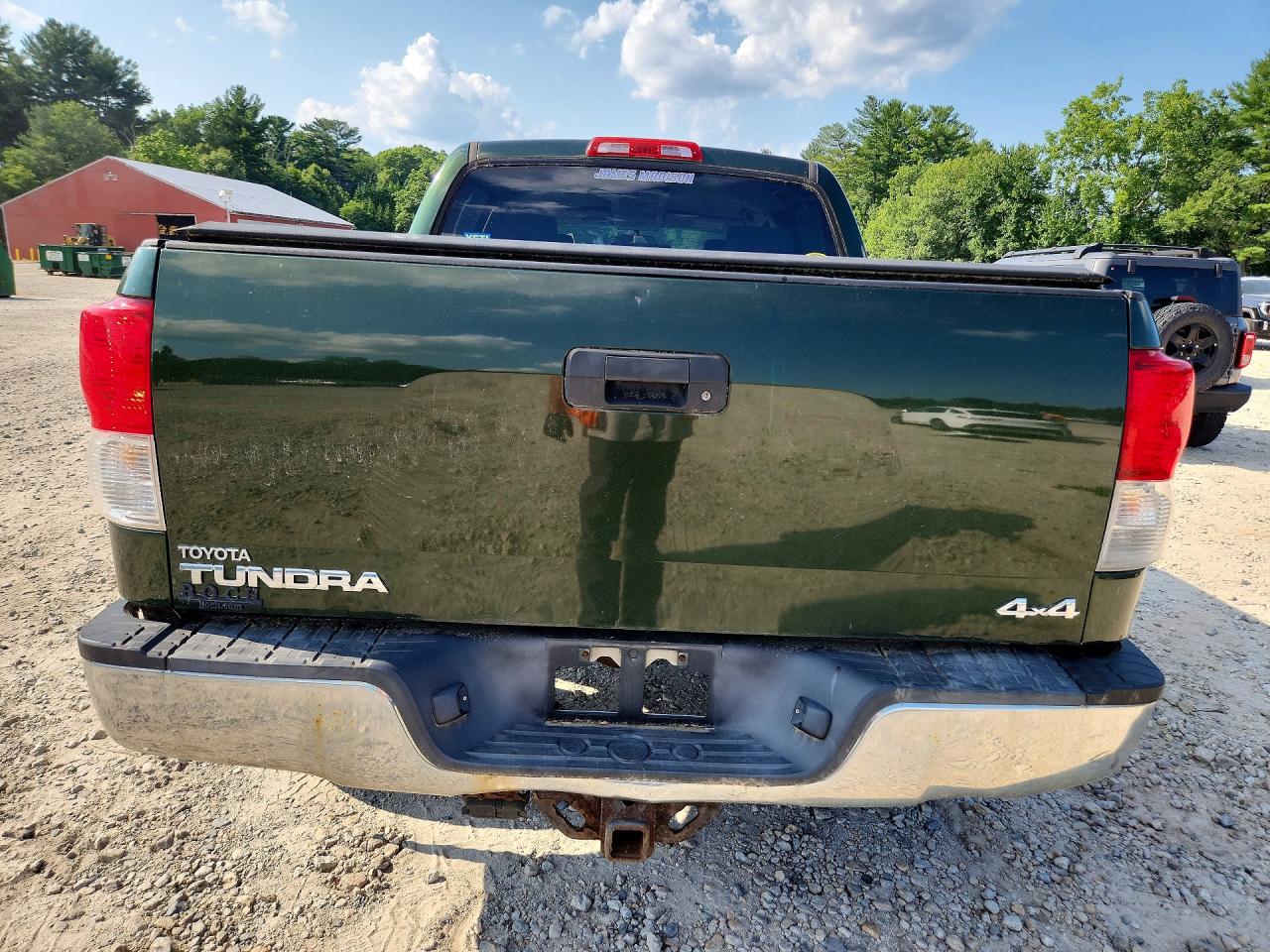 2010 Toyota Tundra Crewmax Sr5 Green vin: 5TFDY5F17AX140093