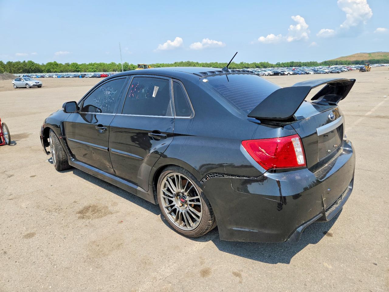 2011 Subaru Impreza Wrx Sti Black vin: JF1GV8J60BL521311