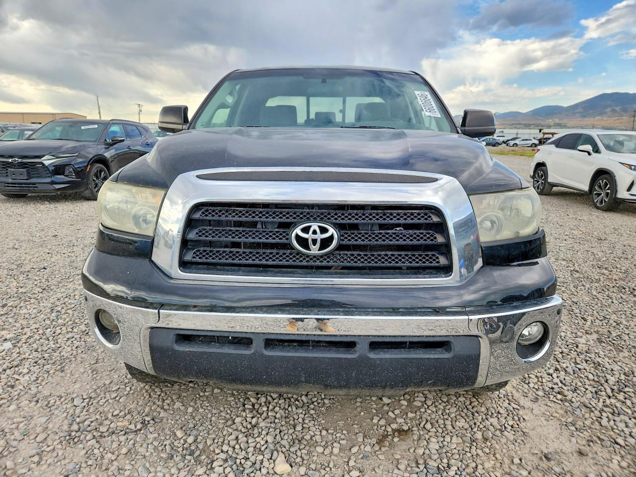 2007 Toyota Tundra Sr5 Black vin: 5TFBT54167X003986