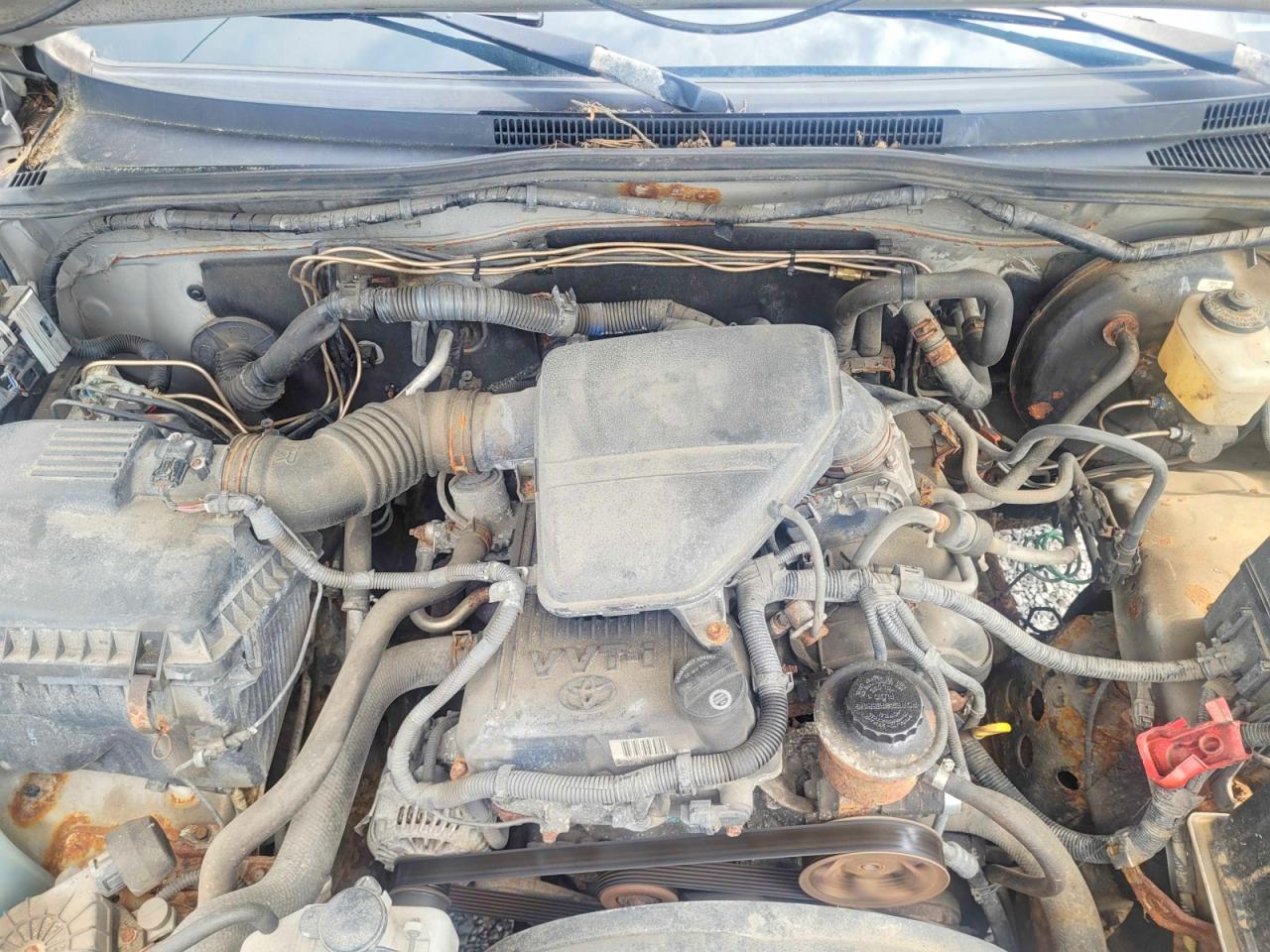 2007 Toyota Tacoma Access Cab Silver vin: 5TETX22N07Z399371