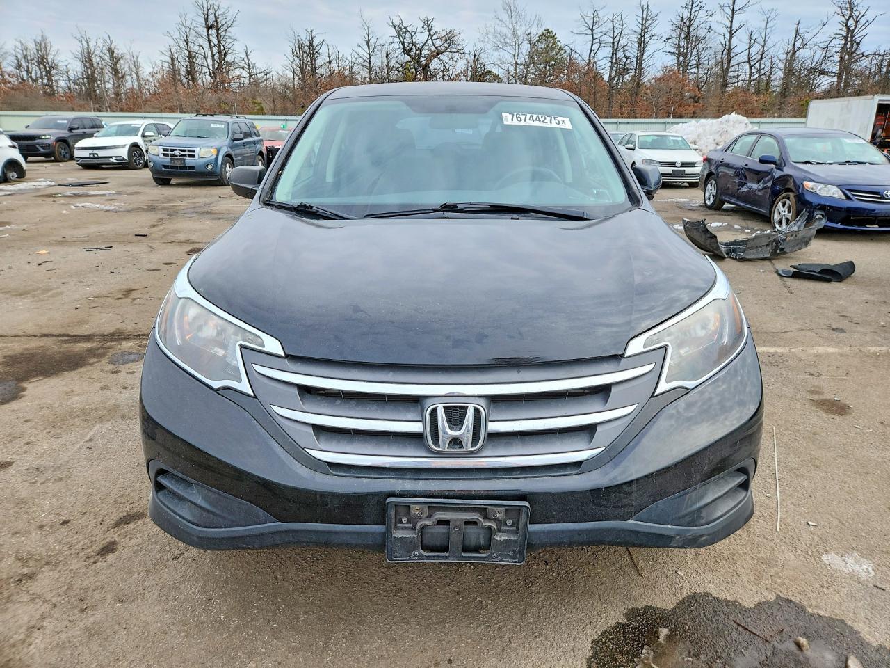 2012 Honda Cr-v Lx Black vin: 5J6RM4H38CL026215