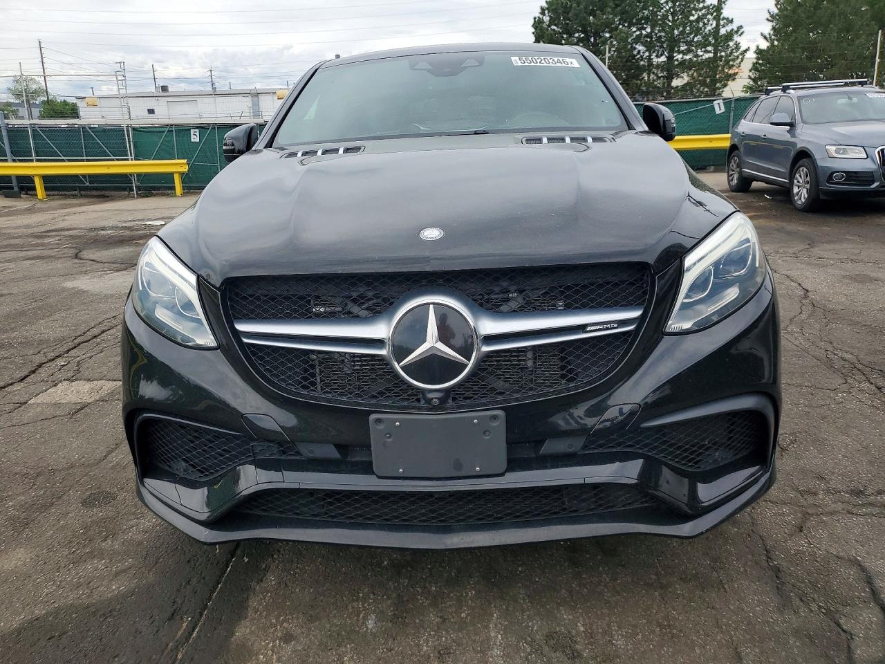 2017 Mercedes-benz Gle Coupe 63 Amg-s Черный vin: 4JGED7FB4HA066984