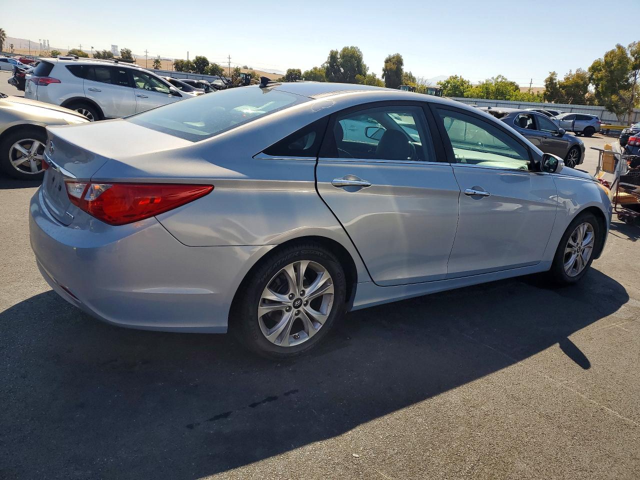 2013 Hyundai Sonata Limited Blue vin: 5NPEC4AC7DH613643
