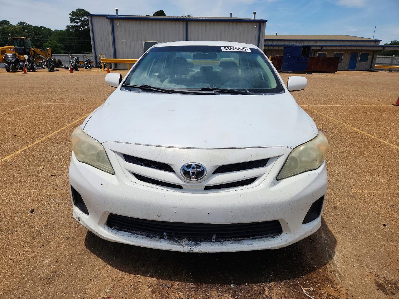 2012 Toyota Corolla Le White vin: 5YFBU4EE6CP048220