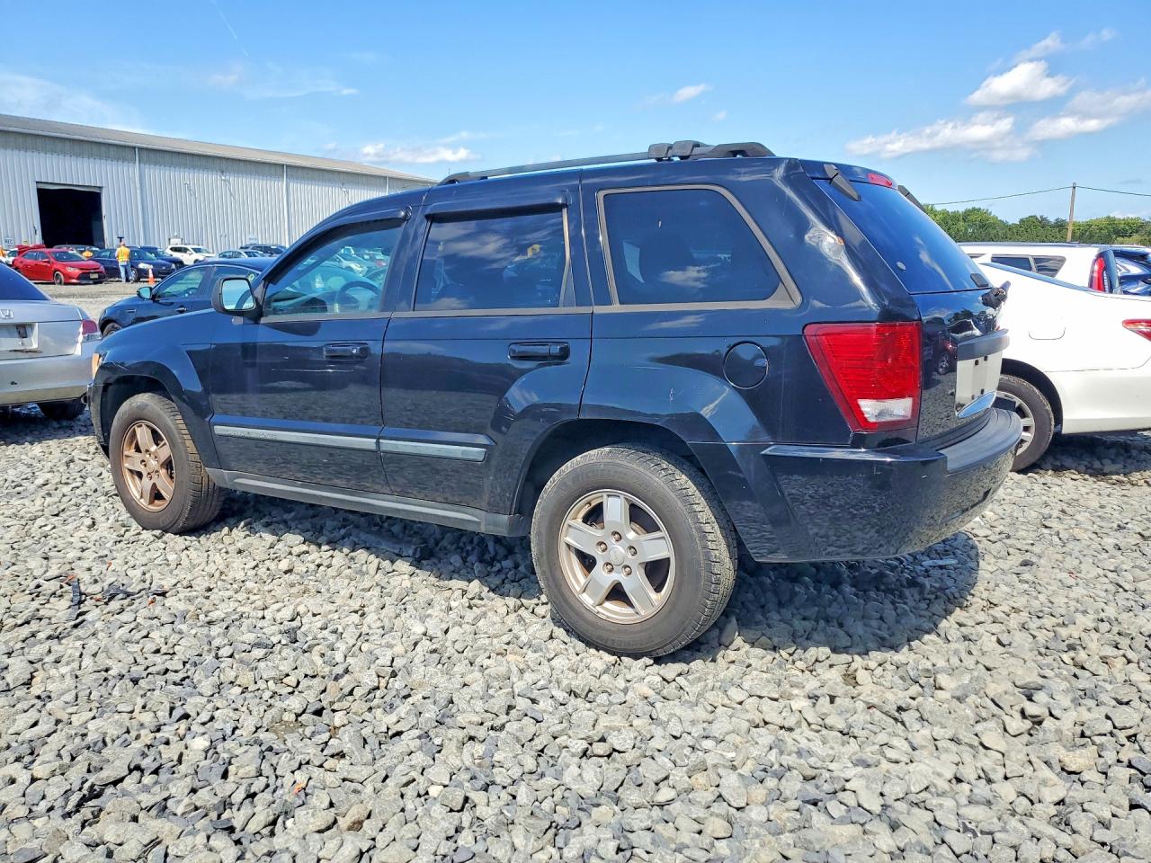 2007 Jeep Grand Cherokee Laredo Black vin: 1J8GR48K97C623832
