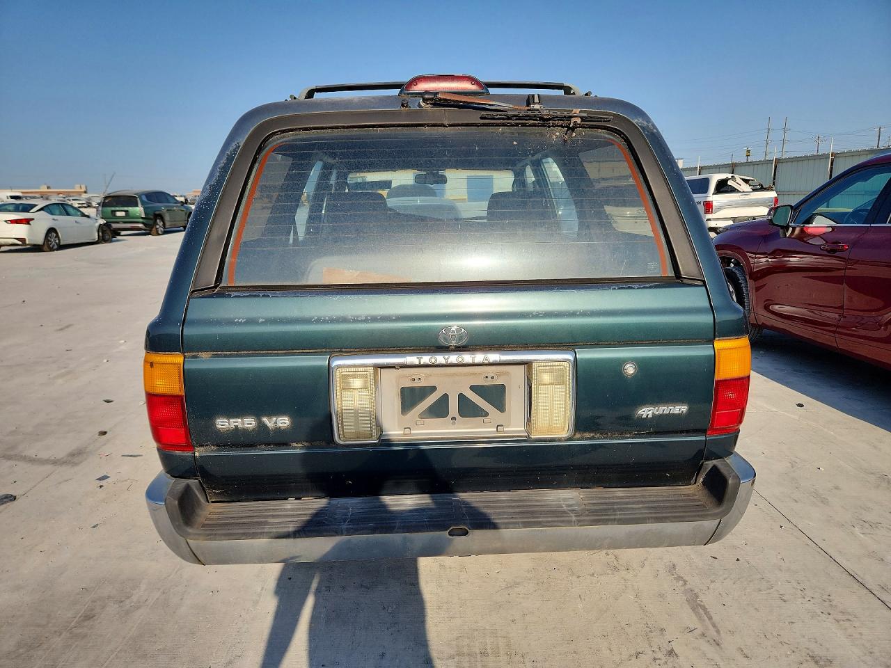 1995 Toyota 4runner Sr5 V6 Green vin: JT3VN39W6S0176140