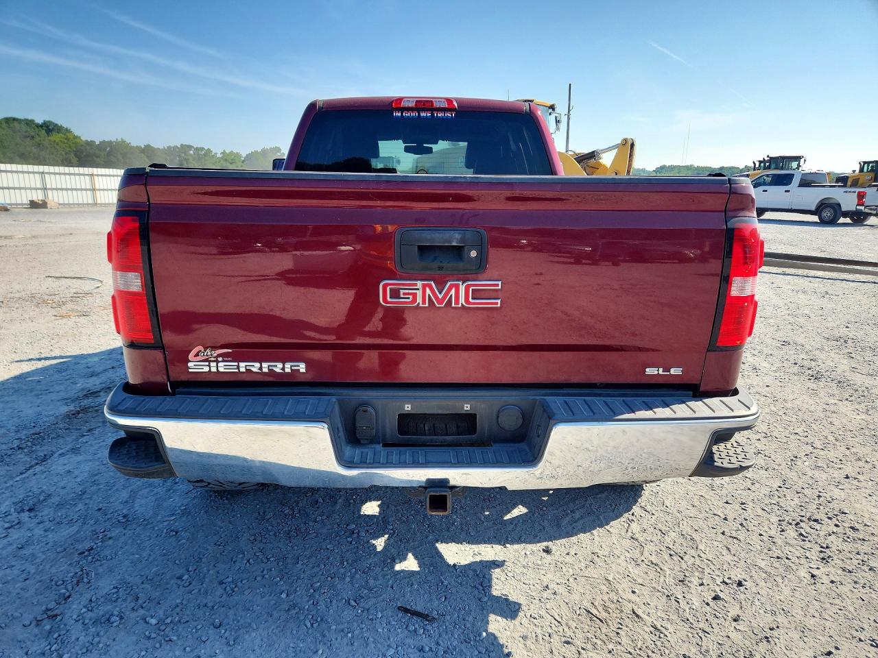 2014 Gmc Sierra K1500 Sle Red vin: 1GTV2UECXEZ261472