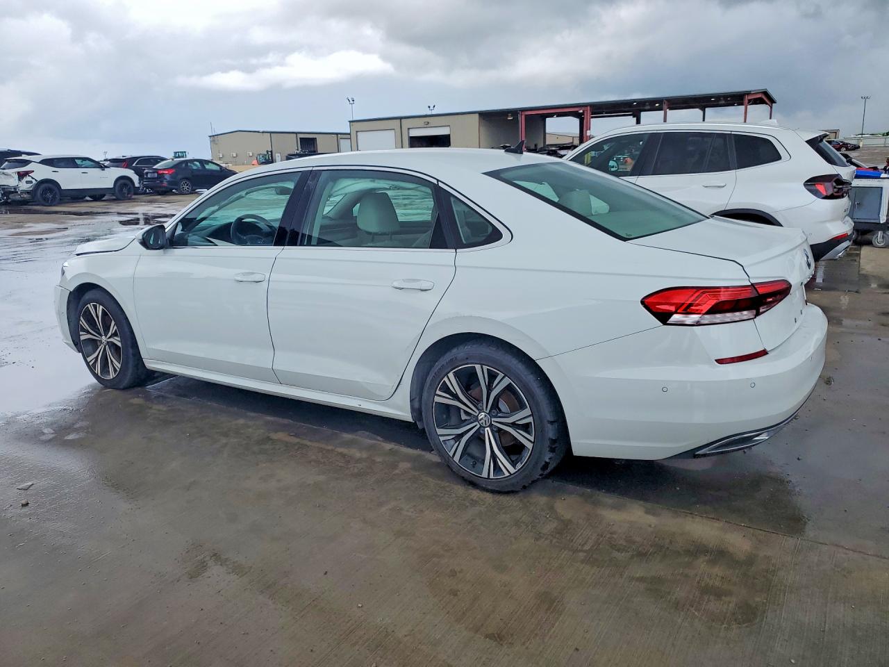 2020 Volkswagen Passat Sel Белый vin: 1VWCA7A34LC002474