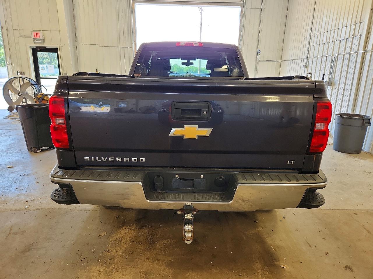 2015 Chevrolet Silverado K1500 Lt Gray vin: 1GCVKRECXFZ391198