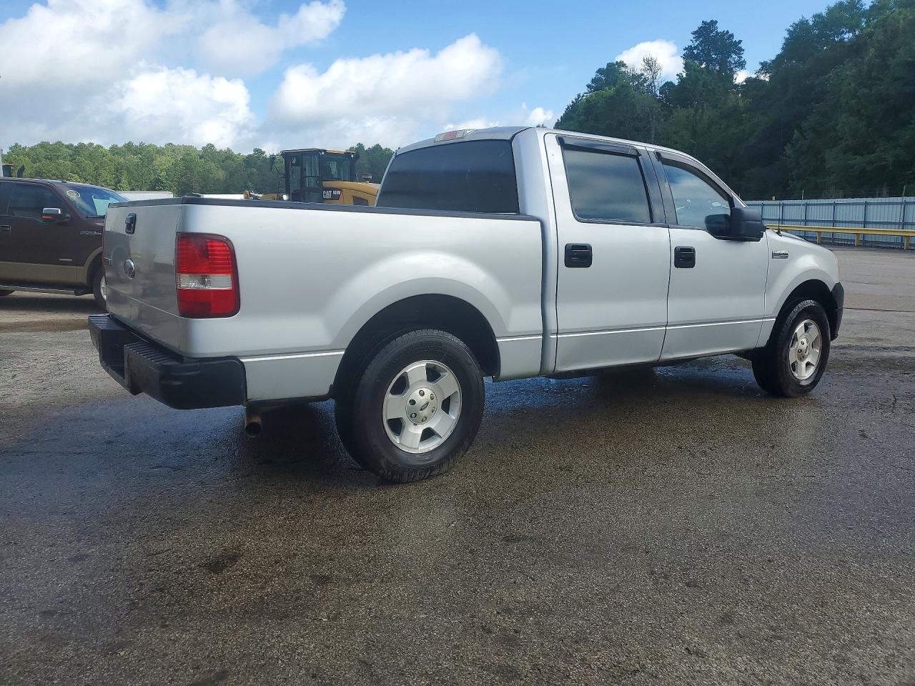 2008 Ford F150 Supercrew Серебряный vin: 1FTRW12W18FA84089