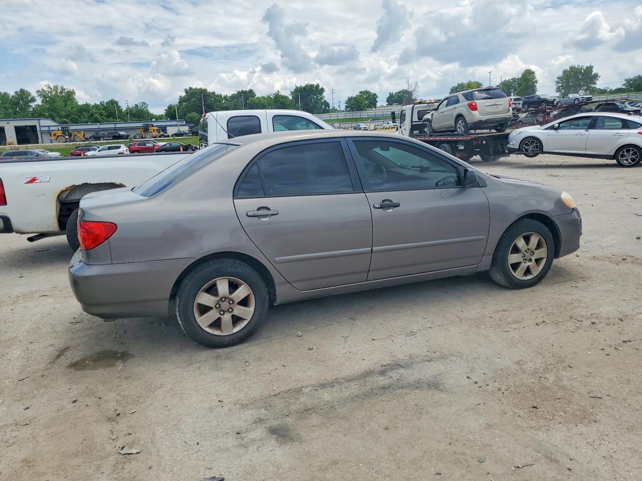 2004 Toyota Corolla Le Gray vin: 1NXBR38EX4Z236231