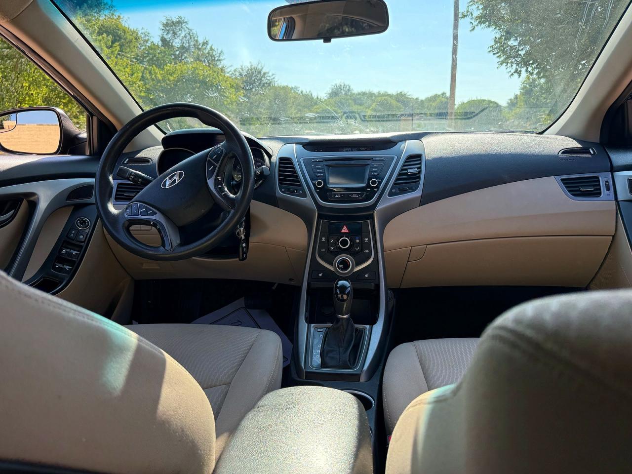 2014 Hyundai Elantra Se Blue vin: KMHDH4AE0EU184332