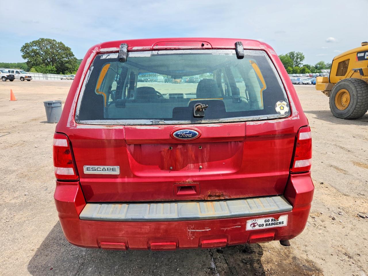 2010 Ford Escape Xls Red vin: 1FMCU0C76AKC48832