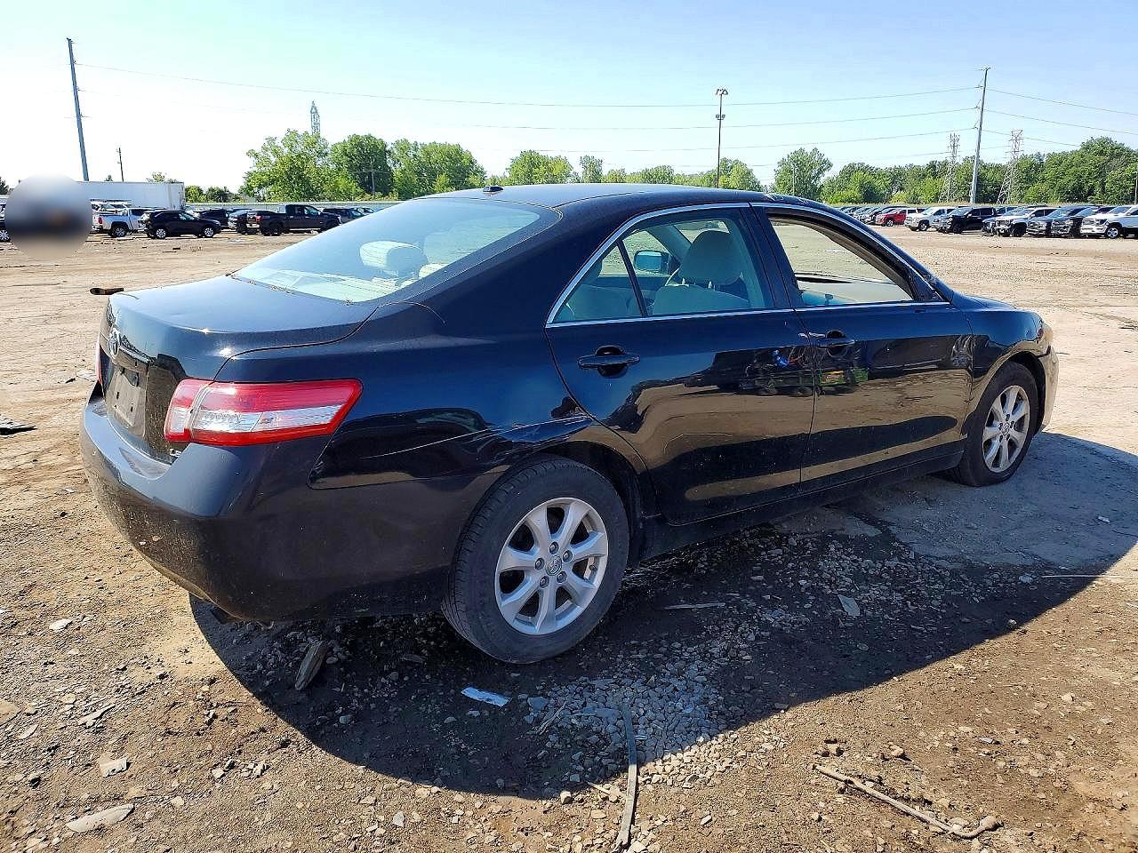 2011 Toyota Camry Le Черный vin: 4T1BF3EKXBU230574