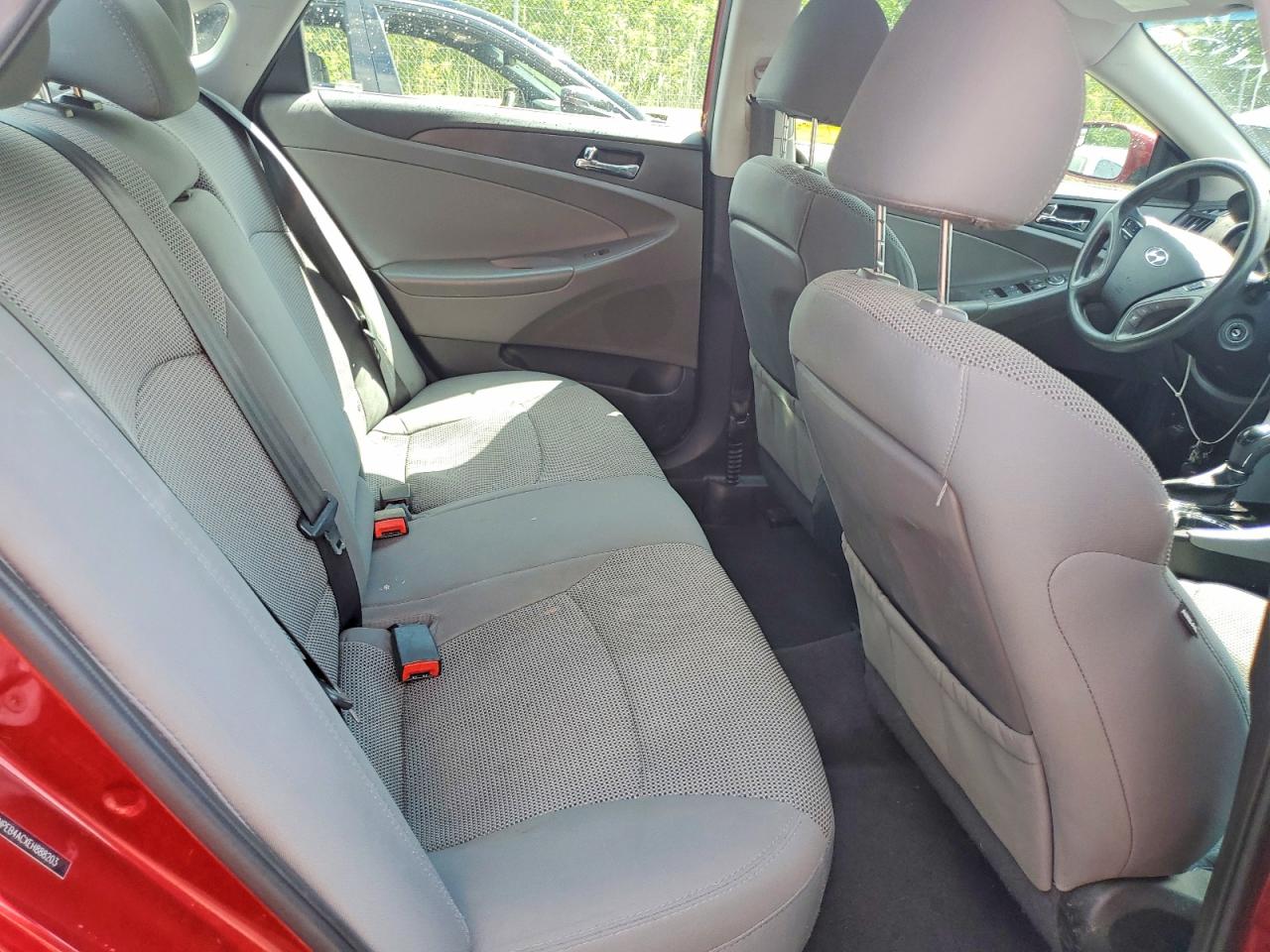 2014 Hyundai Sonata Gls Red vin: 5NPEB4ACXEH888203