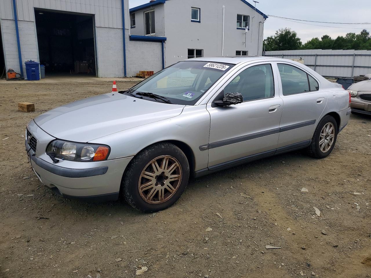 2004 Volvo S60 2.5t Silver vin: YV1RS59VX42339169