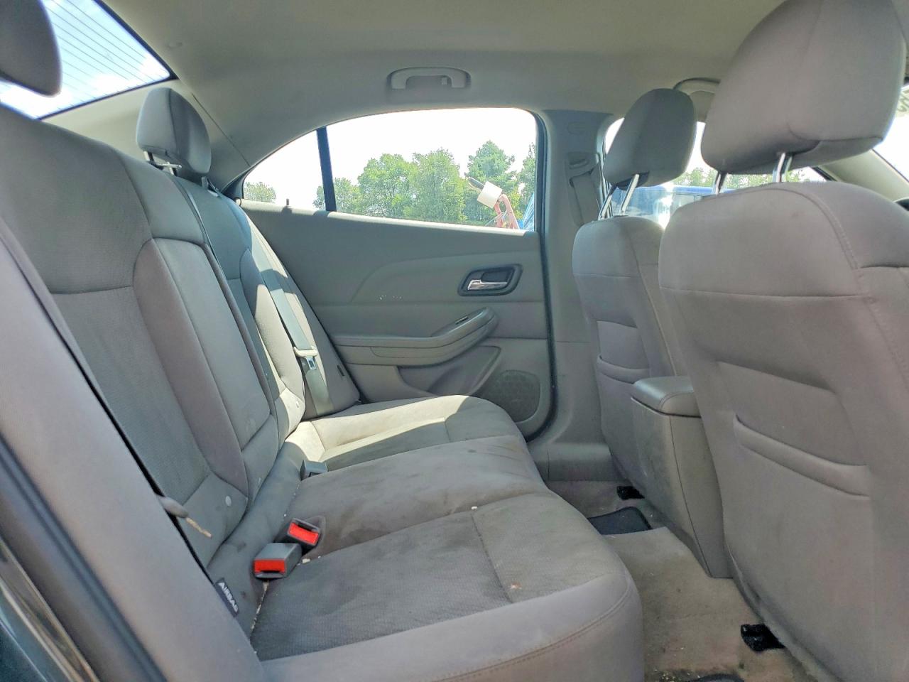 2014 Chevrolet Malibu Ls Gray vin: 1G11A5SL5EF202917