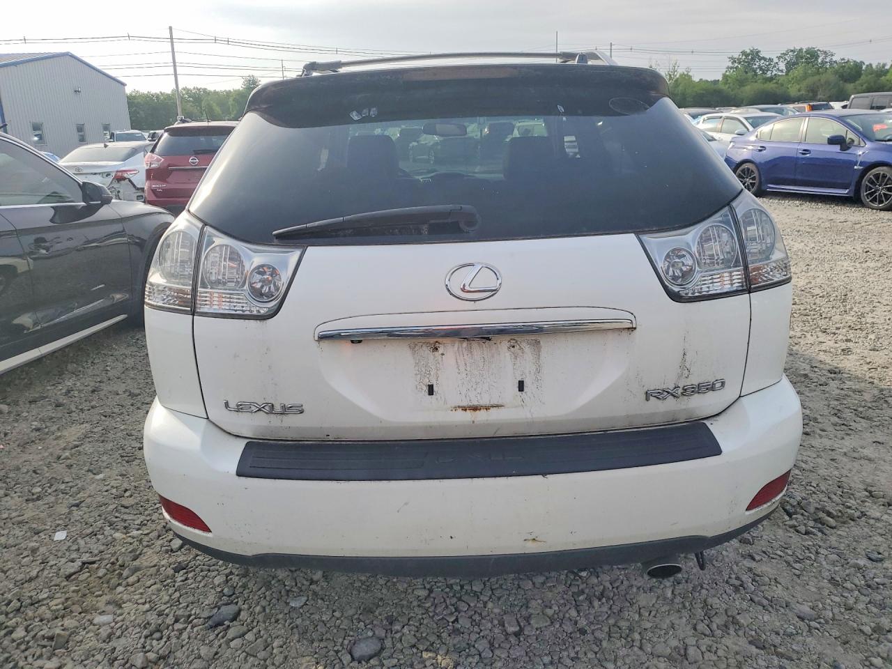 2008 Lexus Rx 350 White vin: 2T2HK31U68C087836