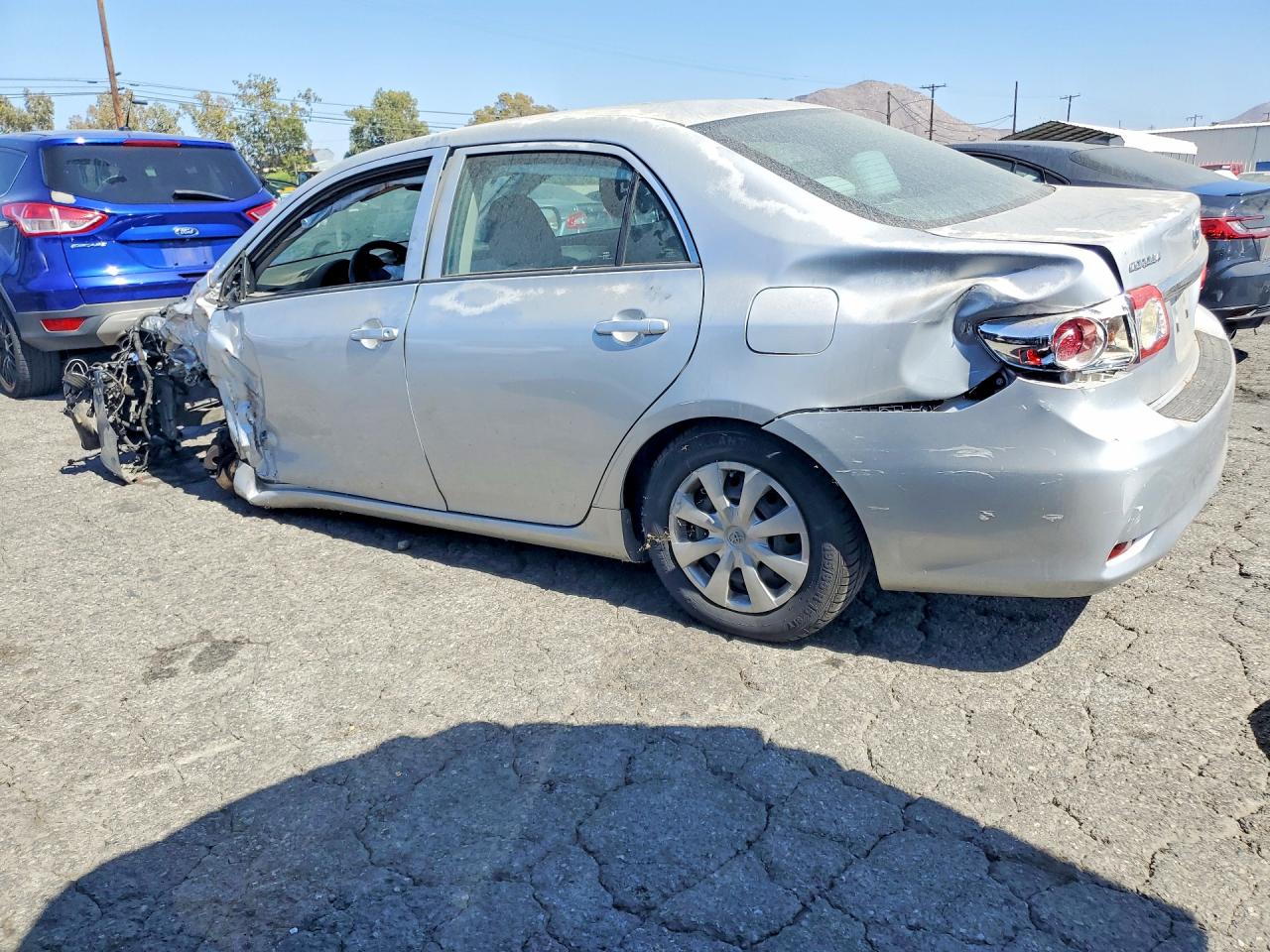 2012 Toyota Corolla L Серебряный vin: 5YFBU4EE2CP037764