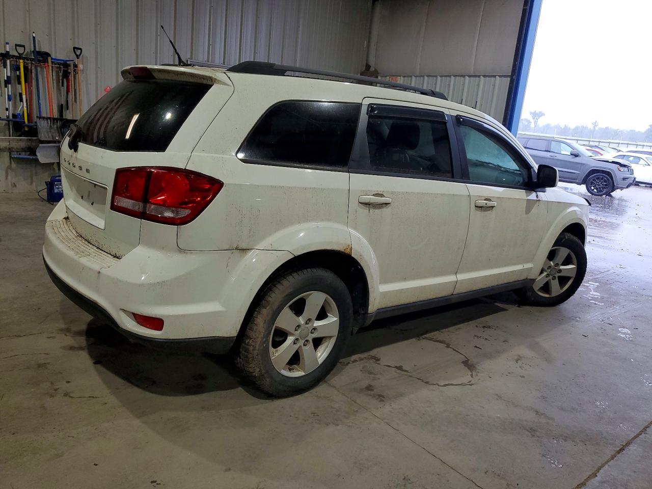 2012 Dodge Journey Sxt White vin: 3C4PDDBG5CT154893
