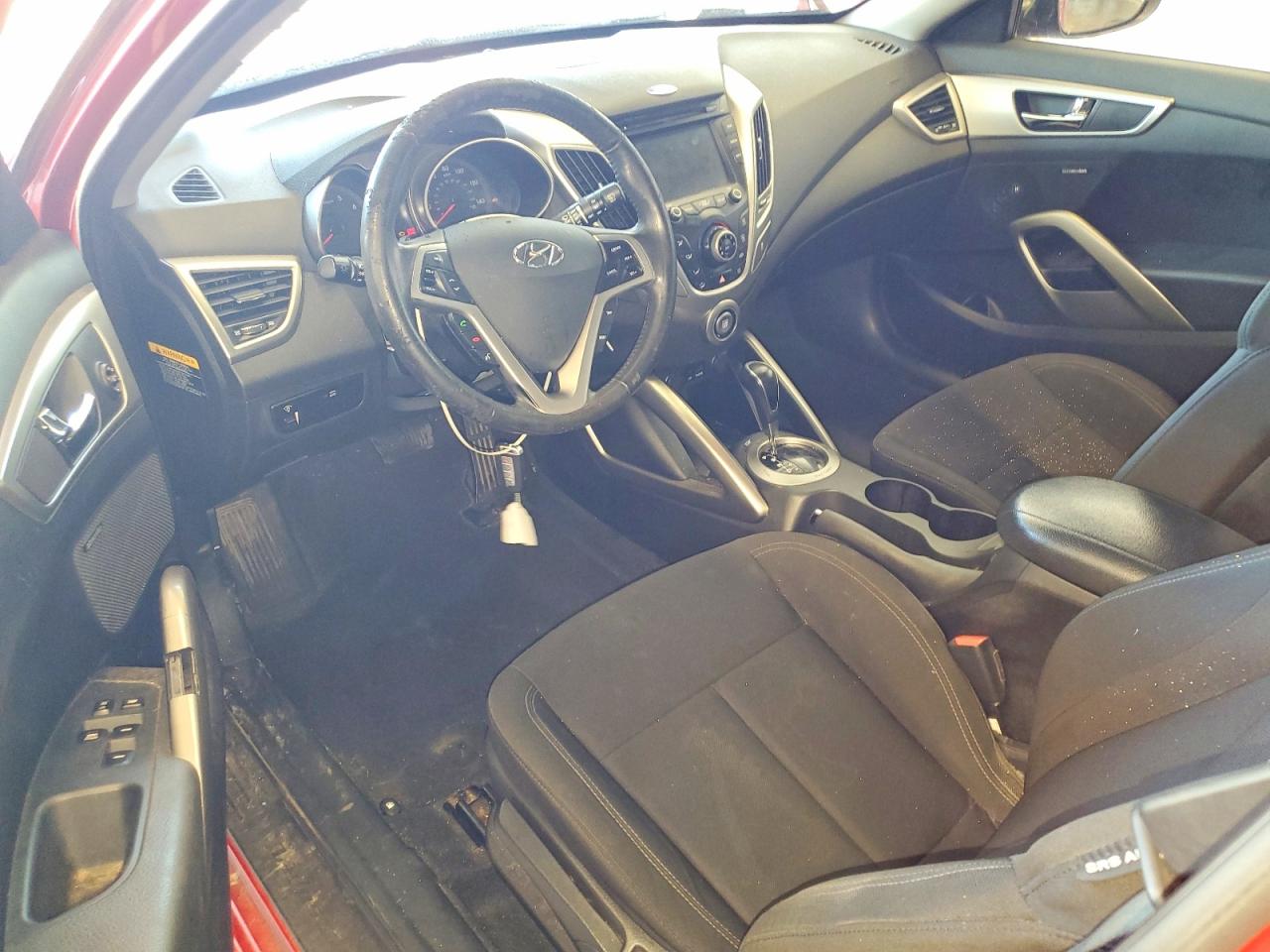 2013 Hyundai Veloster Re Mix Red vin: KMHTC6AD5DU141455
