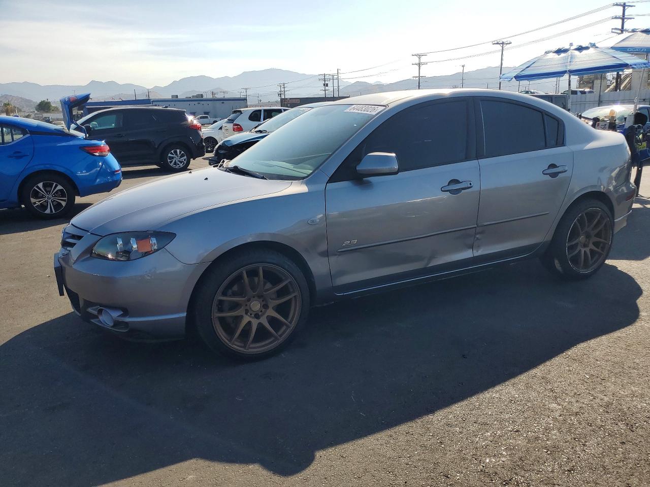 2005 Mazda 3 S Silver vin: JM1BK123751323060