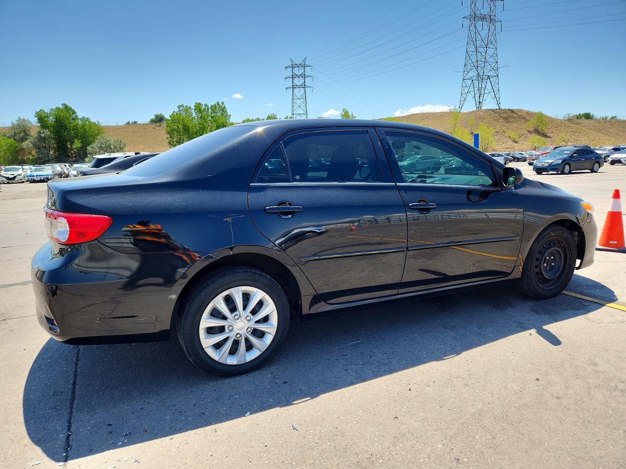 2013 Toyota Corolla Le Black vin: 2T1BU4EE0DC091632