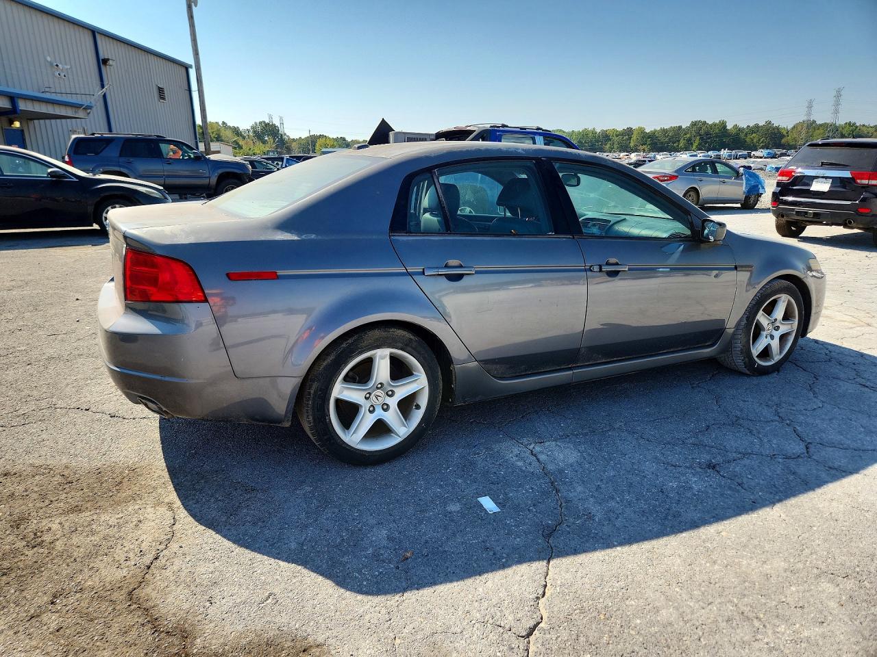 2004 Acura Tl Gray vin: 19UUA66264A073126