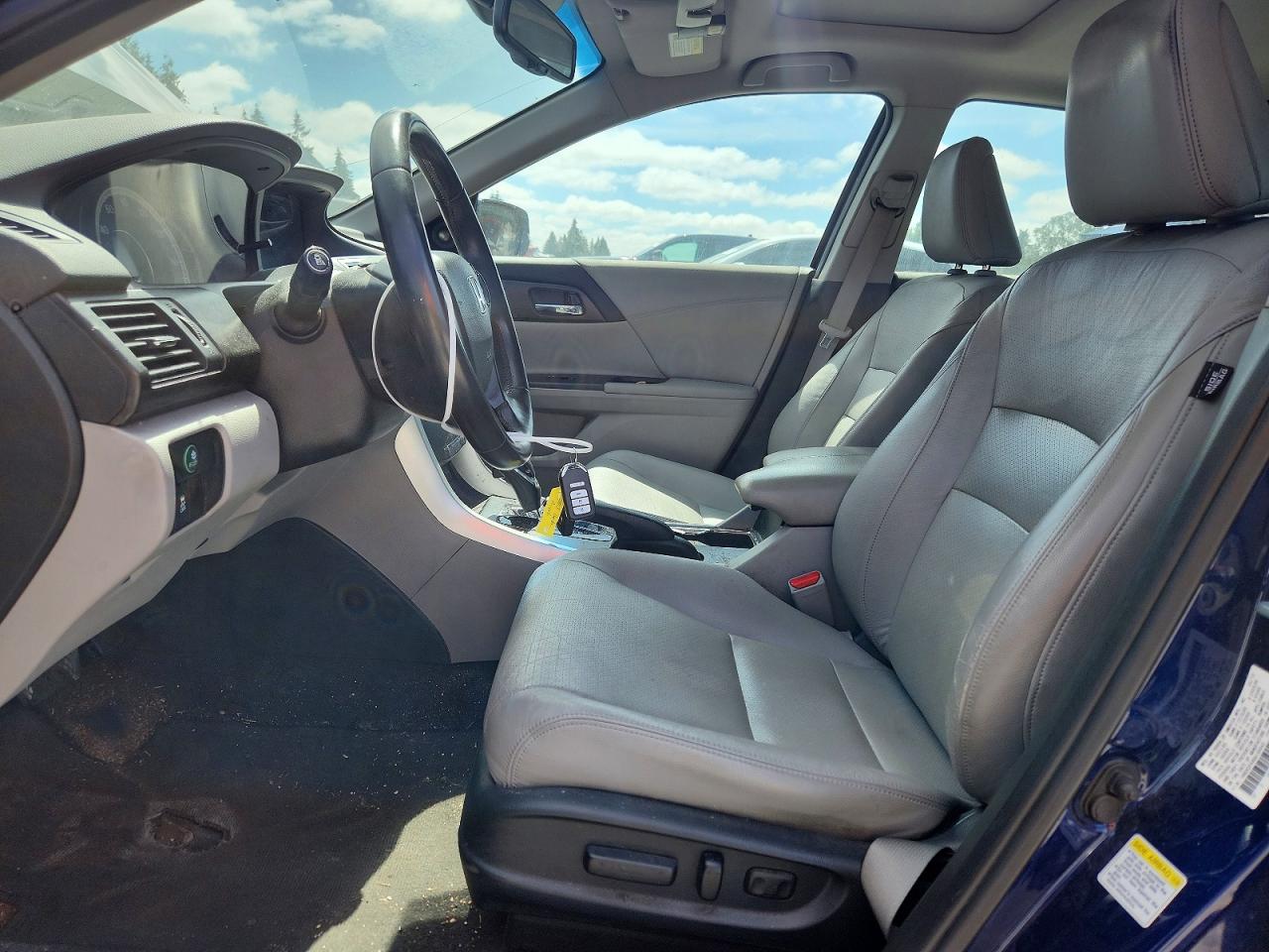 2013 Honda Accord Exl Blue vin: 1HGCR2F89DA156440
