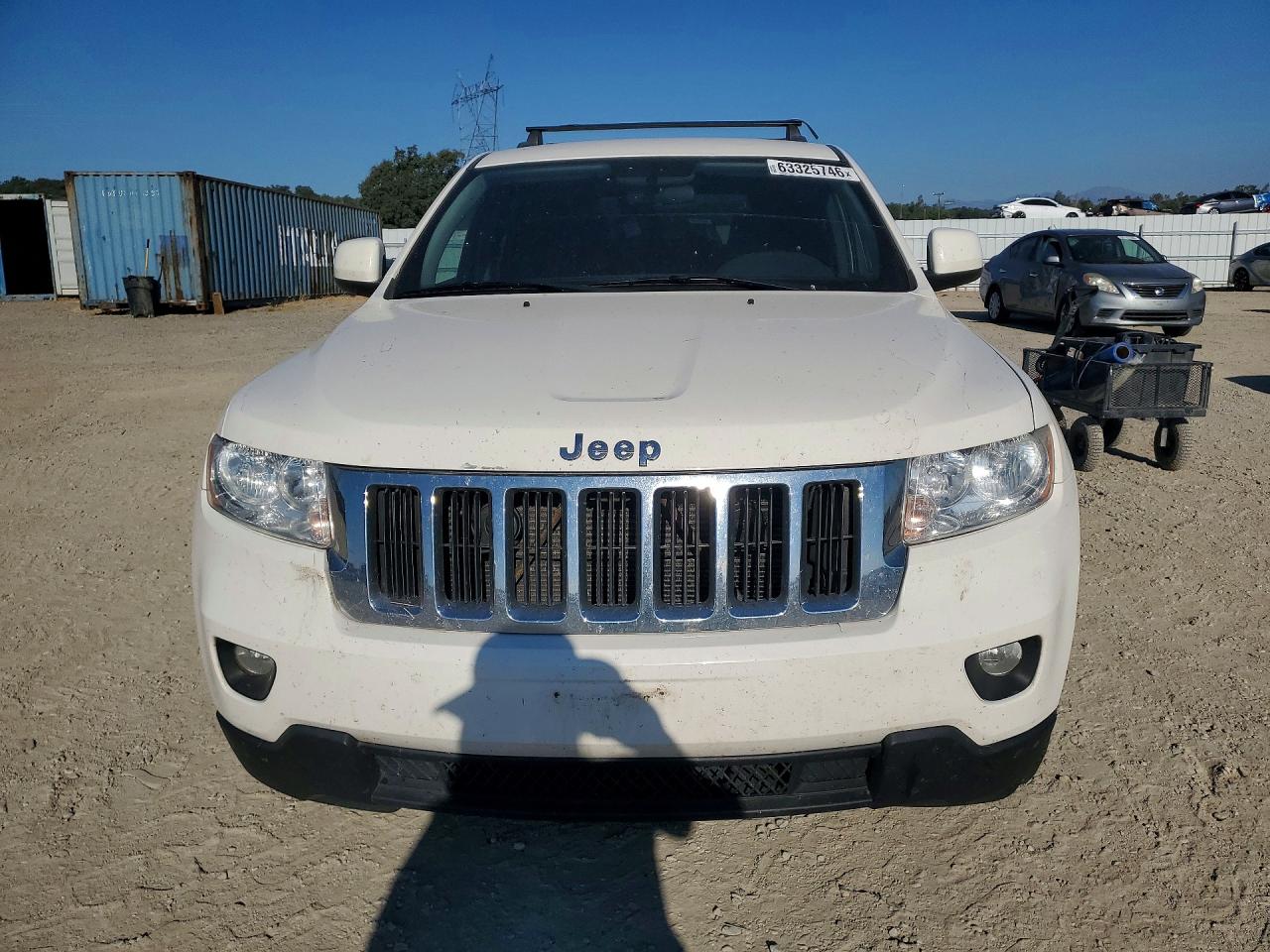 2011 Jeep Grand Cherokee Laredo White vin: 1J4RR4GG2BC503032