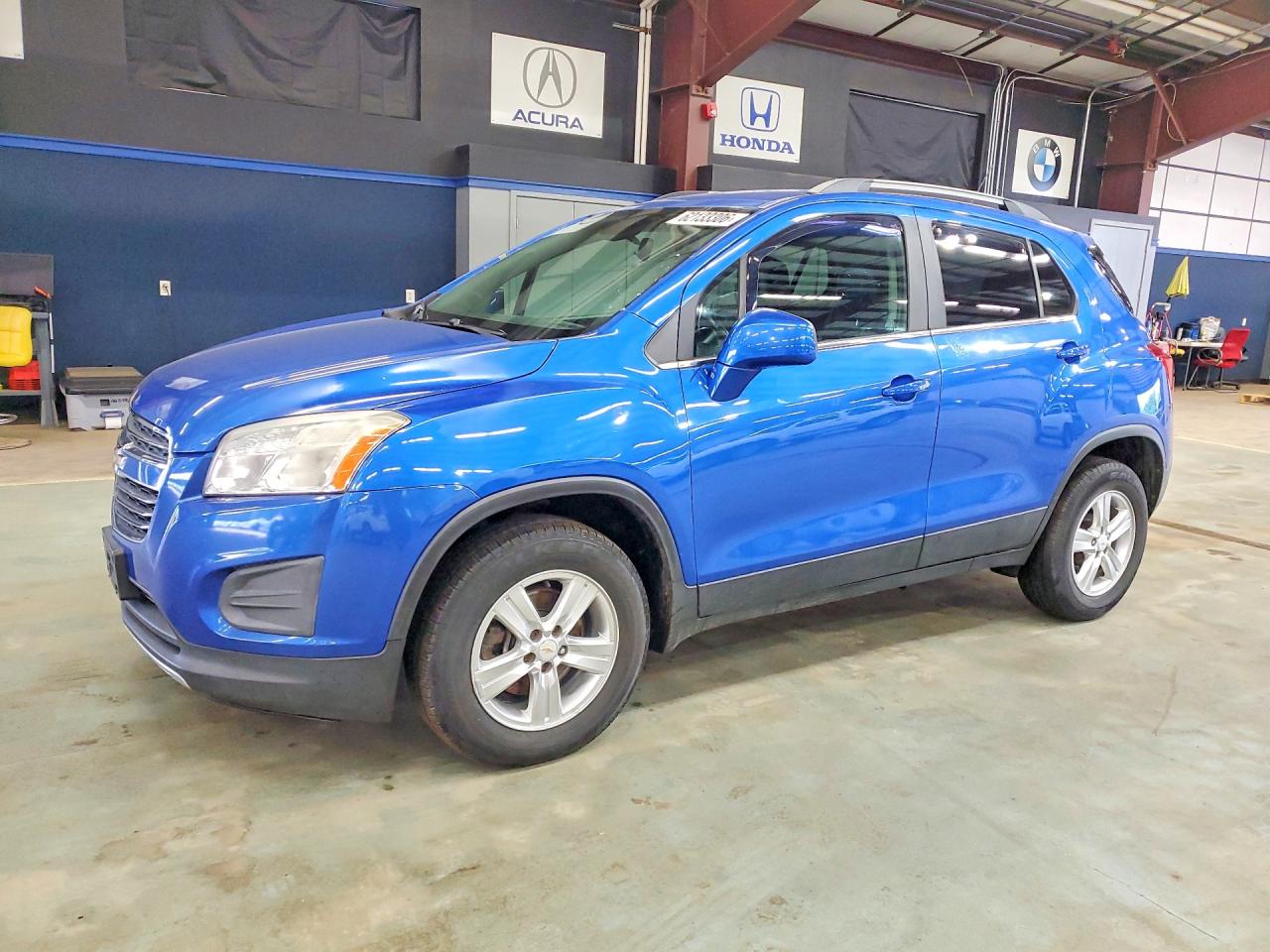 2015 Chevrolet Trax 1lt Blue vin: KL7CJRSBXFB080673