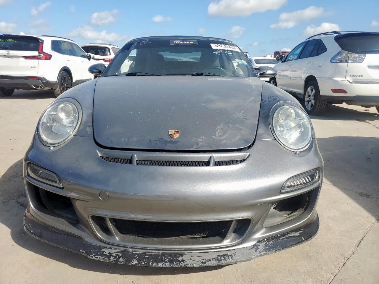 2008 Porsche 911 Carrera S Cabriolet Серый vin: WP0CB29958S776046