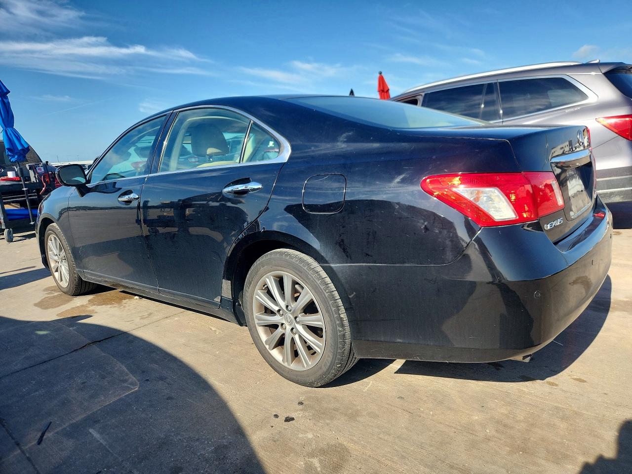 2007 Lexus Es 350 Black vin: JTHBJ46G772040381