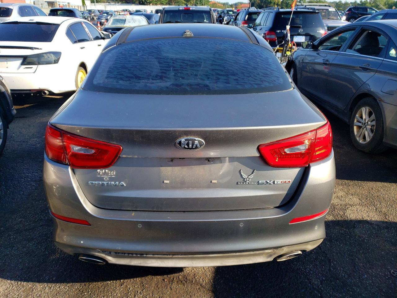 2014 Kia Optima Sx Gray vin: 5XXGR4A60EG305406