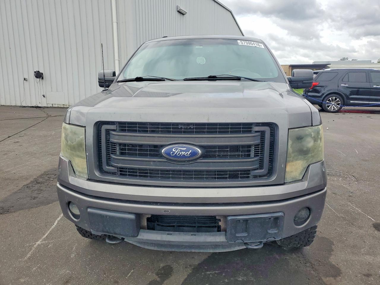 2013 Ford F150 Supercrew Gray vin: 1FTFW1ET9DKE91213