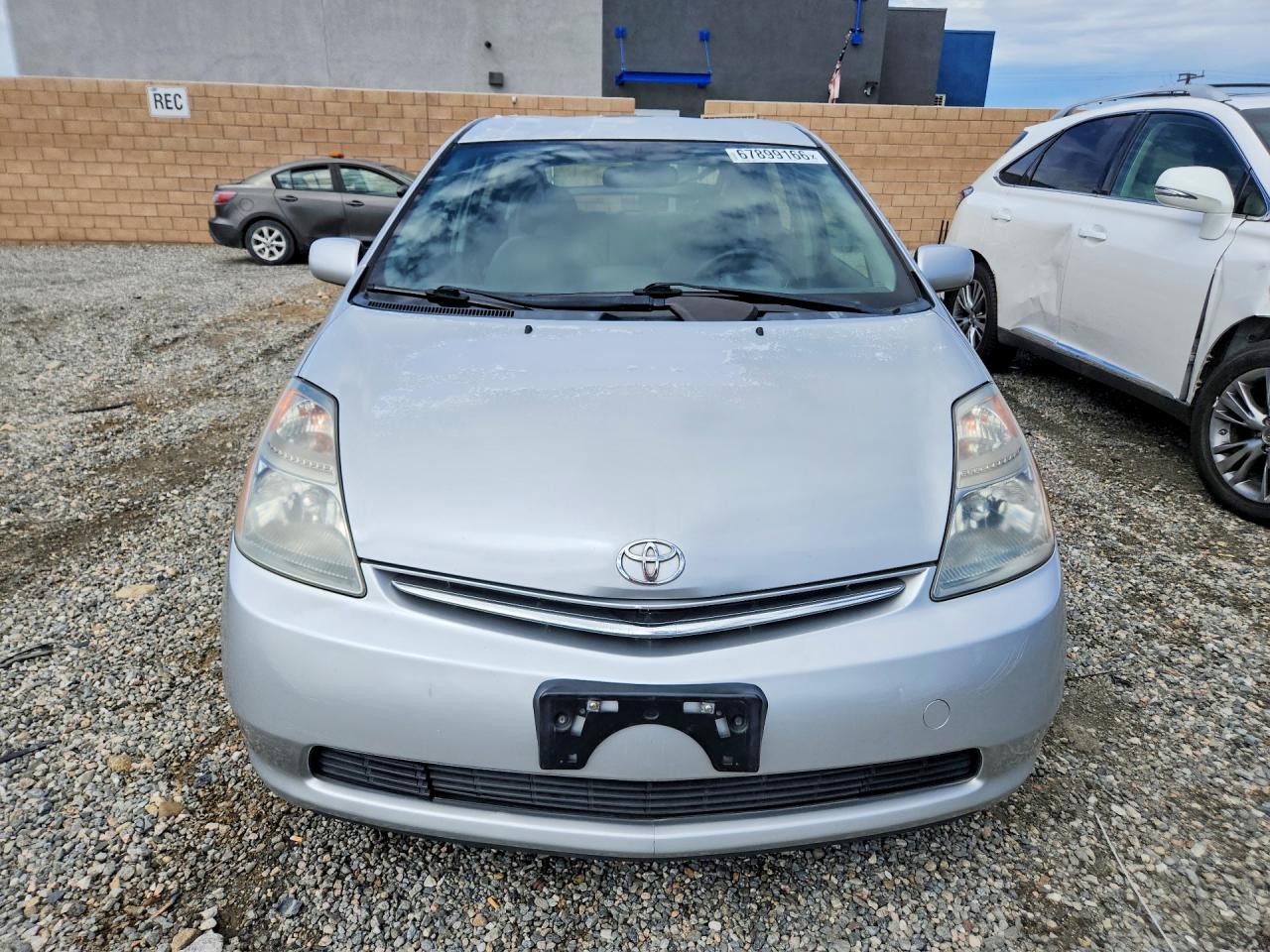 2009 Toyota Prius Base Silver vin: JTDKB20U593487208