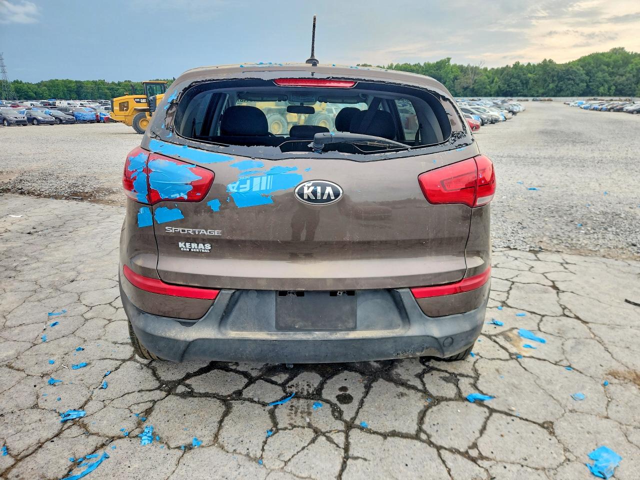 2014 Kia Sportage Lx Tan vin: KNDPB3AC6E7550028